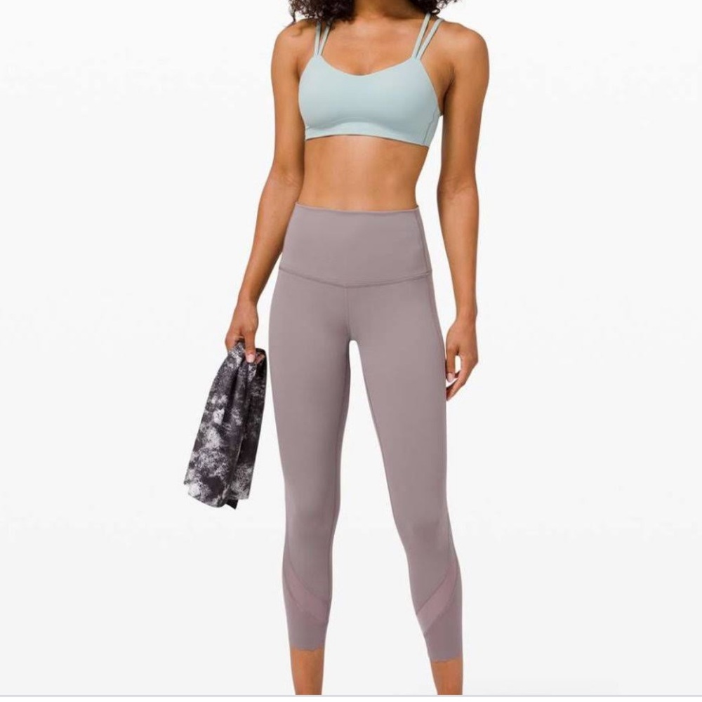 Lululemon Wonder under High-rise Scallop Hem 23” Roll Down in Full on Luxtreme